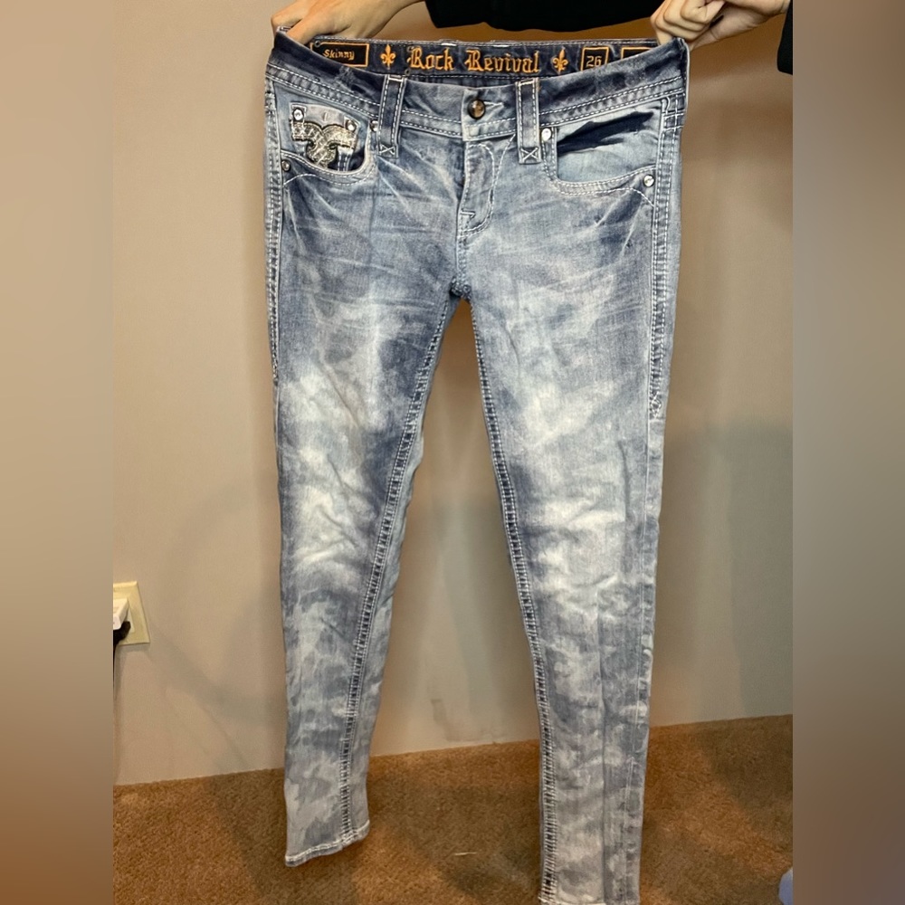 Rock Revival Jeans. Skinny. Size 26